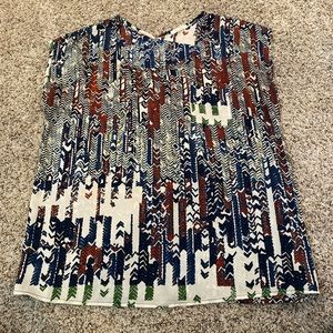 Chevron Printed Blouse